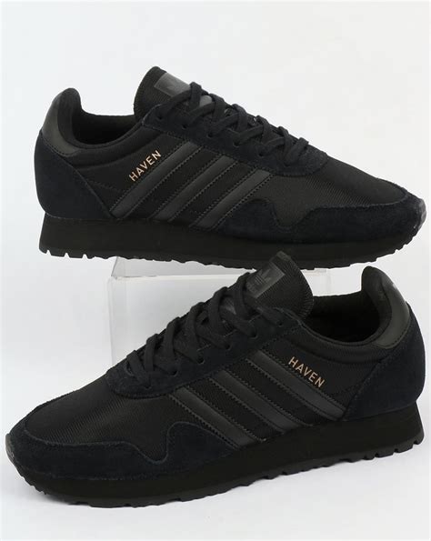 all black adidas sneakers men.